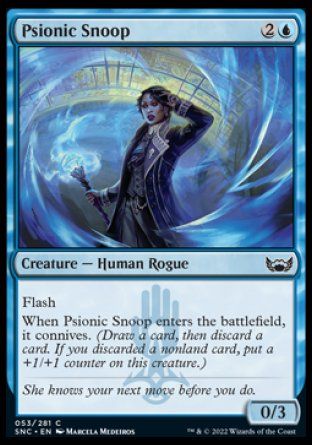 Psionic Snoop (Streets of New Capenna) Trading Card