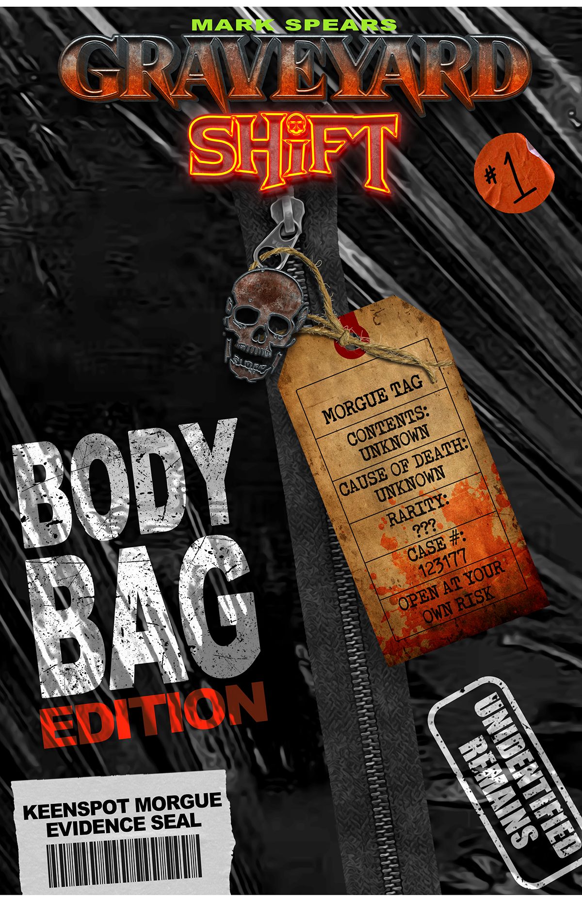Mark Spears Graveyard Shift #1 (Cvr D Mark Spears Body Bag Edition Blind Bag With Bonus Trading Card Variant) Comic