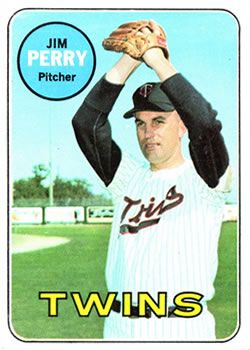 Jim Perry 1969 Topps #146 Sports Card