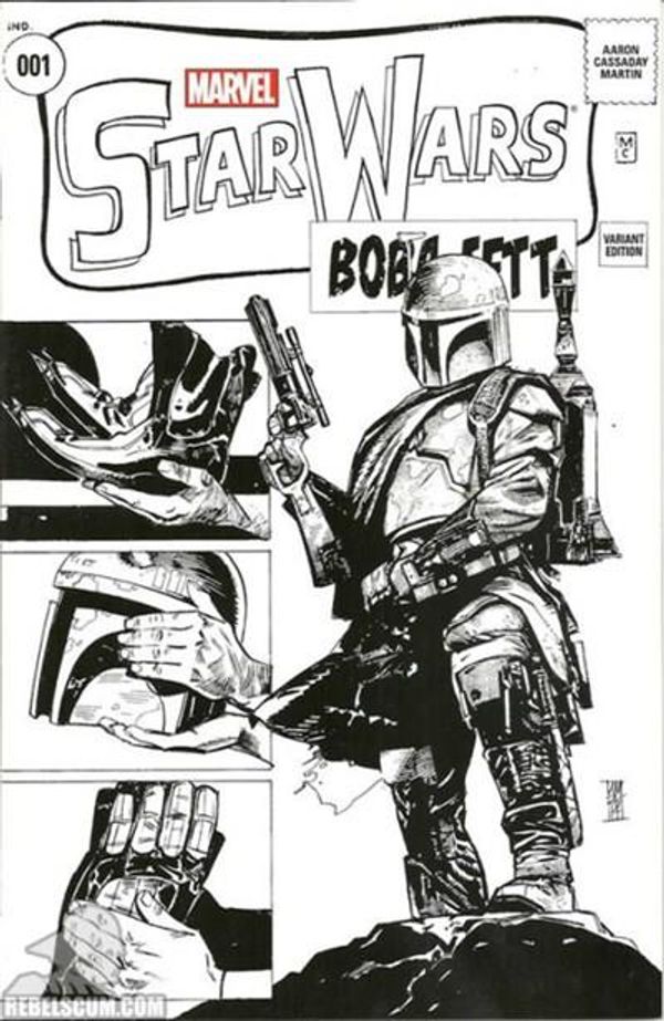 Star Wars #1 (Warp 9 Comic Pop Sketch Variant)