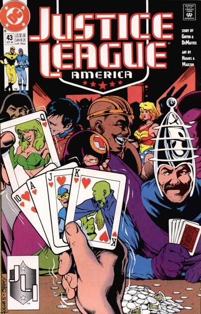 Justice League America #43 Comic
