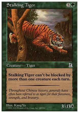 Stalking Tiger (Portal Three Kingdoms) Trading Card