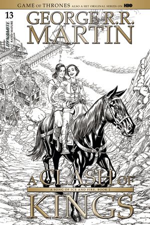 Game of Thrones: A Clash of Kings #13 (Cover C 10 Copy Miller B&w Inc)