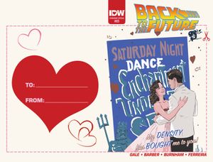 Back To The Future #5 (Valentines Day Card Variant)