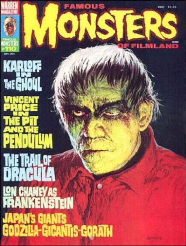 Famous Monsters of Filmland #110