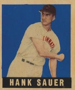 Hank Sauer 1948 Leaf #20 Sports Card