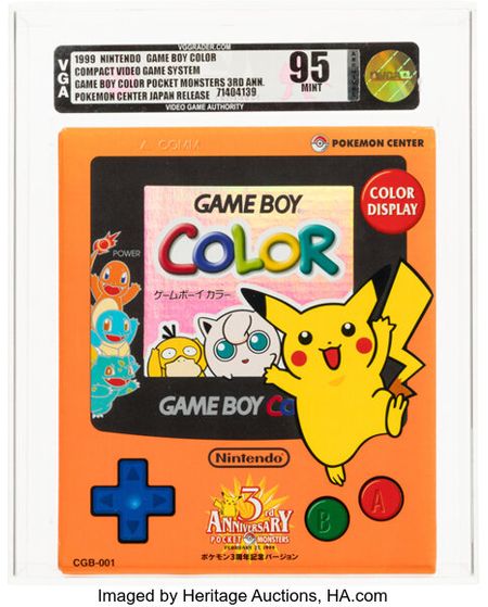 Game Boy Color [Pokemon Center] [3rd Anniversary Edition]