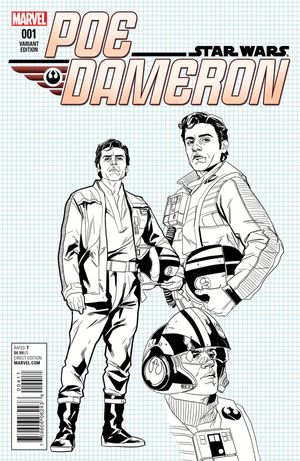Poe Dameron #1 (Noto Design Variant)