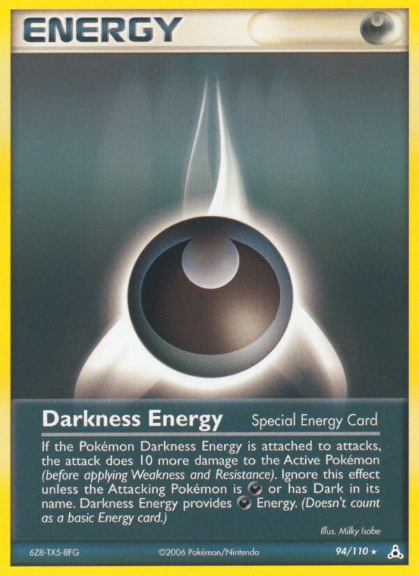 Darkness Energy (94/110) - Holon Phantoms Pokémon Card