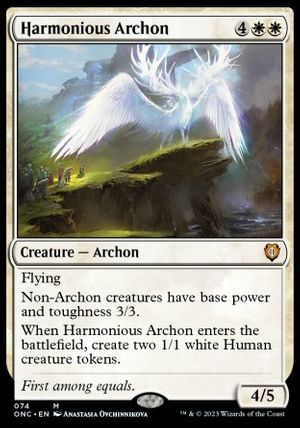 Harmonious Archon (Phyrexia: All Will Be One Commander Decks)