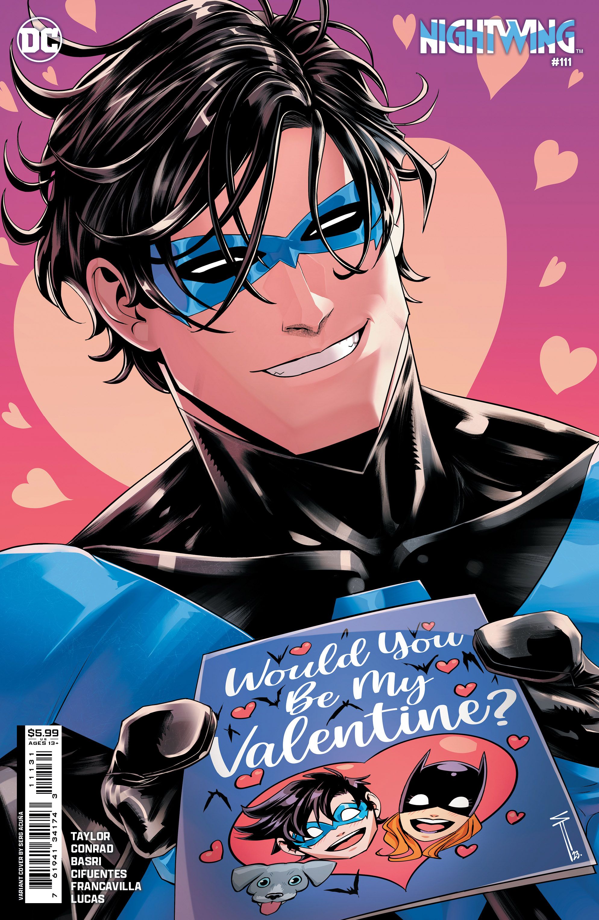 Nightwing #111 (Cvr C Serg Acuna Card Stock Variant) Comic