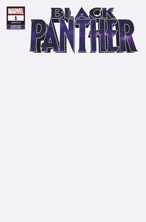 Black Panther #1 (Blank Variant)