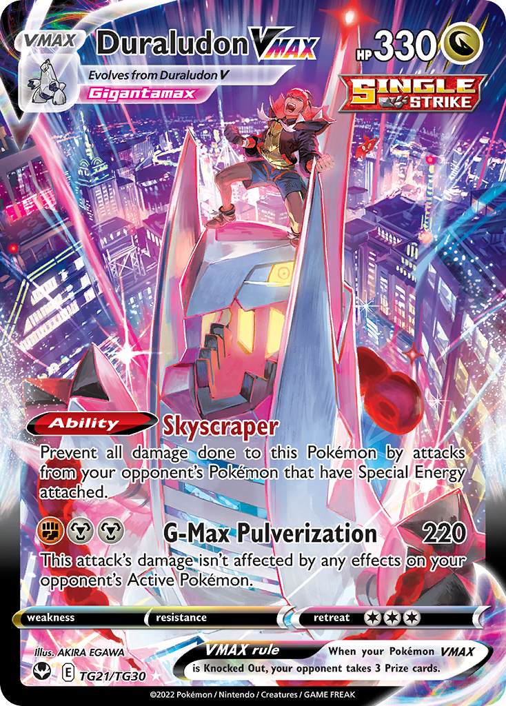 Duraludon VMAX (TG21) - Silver Tempest Trainer Gallery Pokémon Card