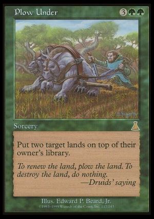 Plow Under (Urza's Destiny)