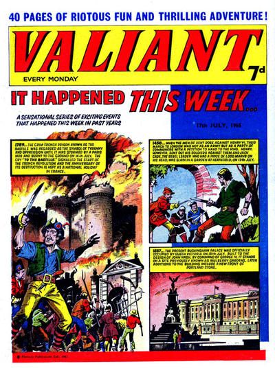 Valiant #17 July 1965 Comic