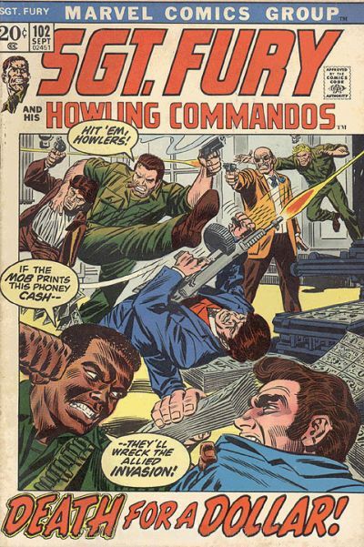 Sgt. Fury And His Howling Commandos #102 Comic