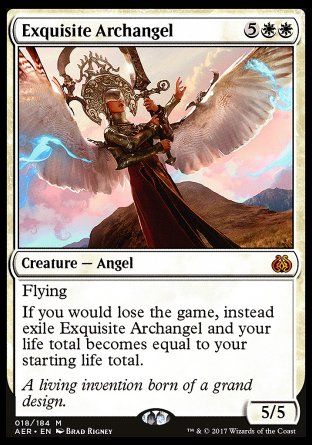 Exquisite Archangel (Aether Revolt) Trading Card