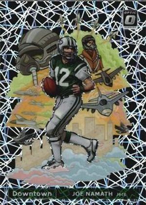 Joe Namath 2021 Donruss Optic - Downtown! Football #DT-4