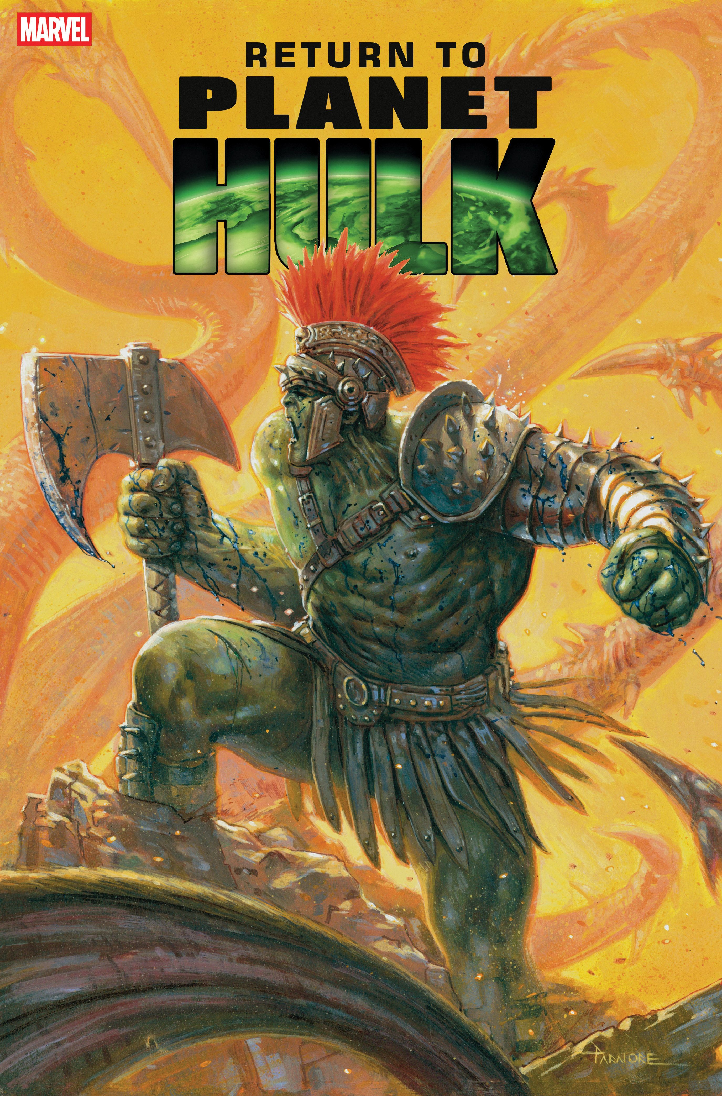 Return To Planet Hulk #1 (Davide Paratore Variant) Comic