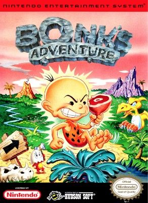 Bonk's Adventure Video Game