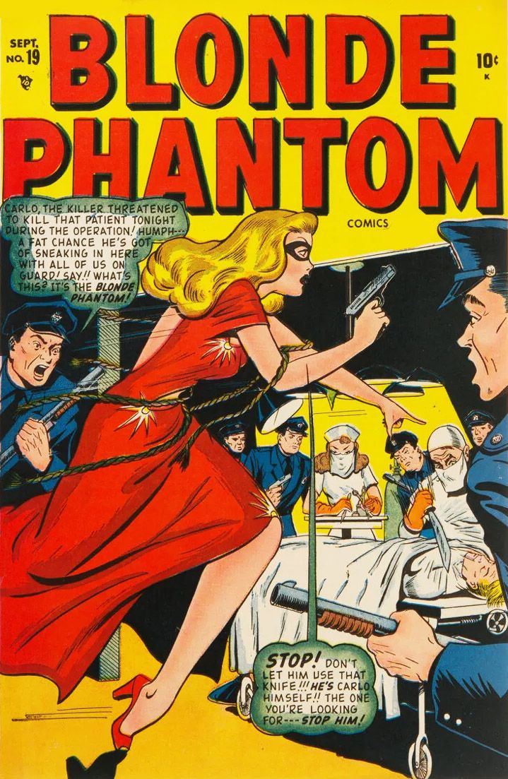 Blonde Phantom Comics #19 Comic