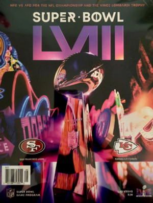 Super Bowl LVIII Game Program #58