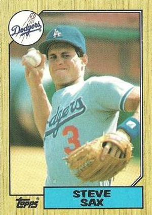 Steve Sax 1987 Topps #769