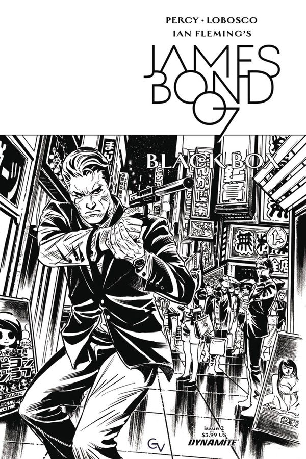 James Bond 007 #2 (Cover D 10 Copy Valletta B&w I)