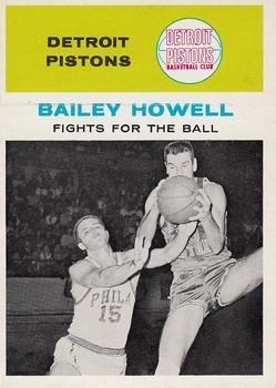 Bailey Howell 1961 Fleer #55 Sports Card