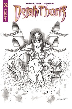 Dejah Thoris #2 (Cover E 20 Copy Davila B&w Inc)