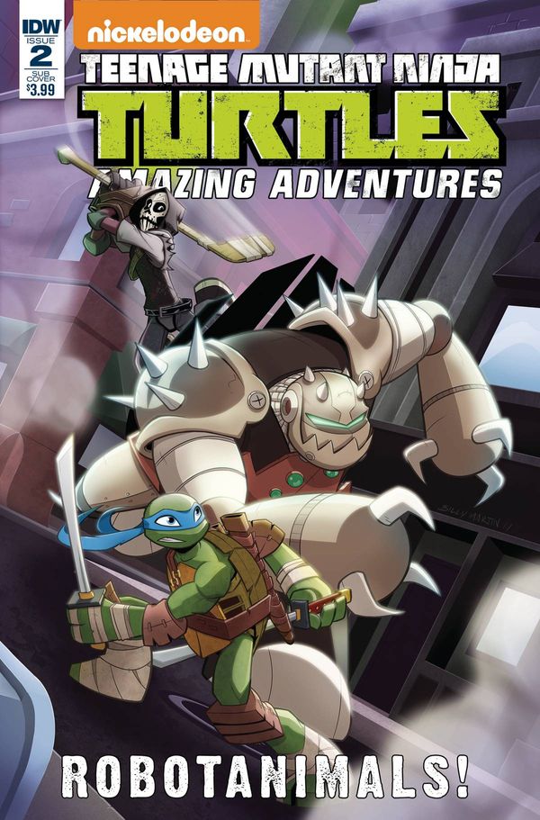 Teenage Mutant Ninja Turtles: Amazing Adventures - Robotanimals #2 (Cover B Martin)