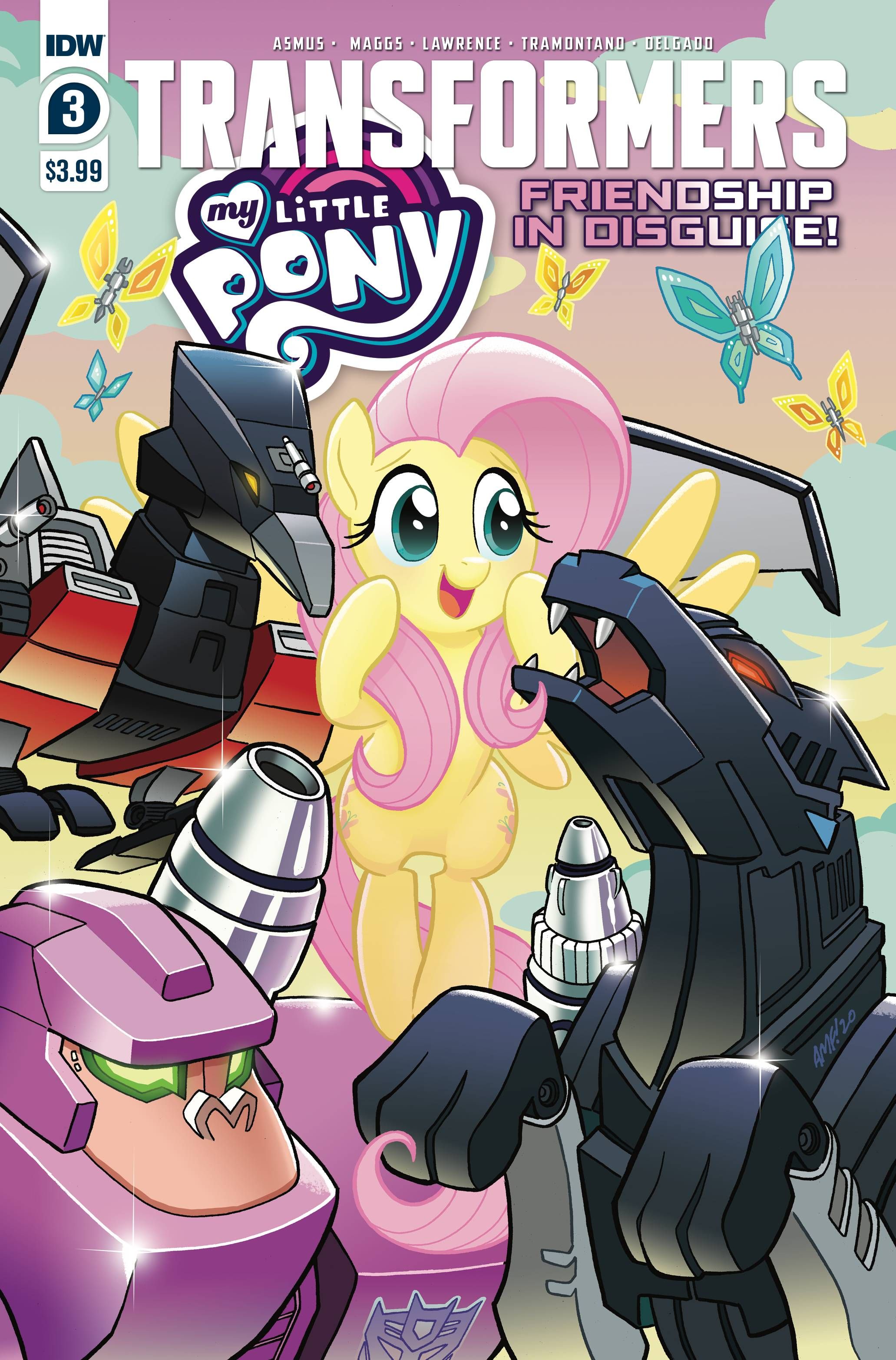 My Little Pony/Transformers #3 Comic