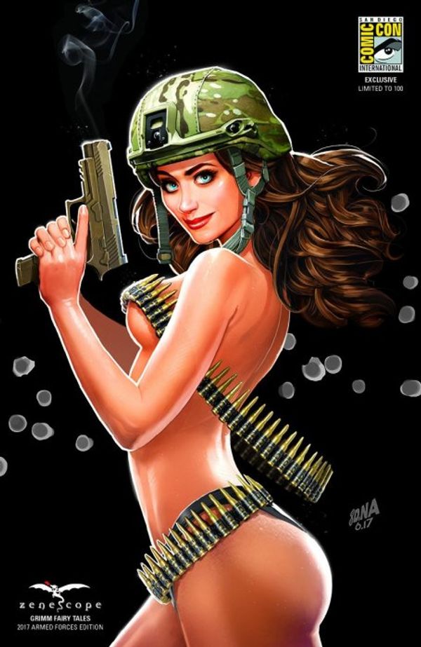 Grimm Fairy Tales: Armed Forces Edition #1 (Variant Cover F)