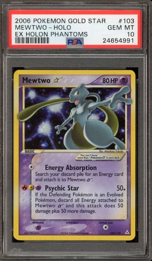 Mewtwo ★ Star (103/110) - Holon Phantoms