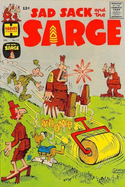 Sad Sack And The Sarge #71 Comic