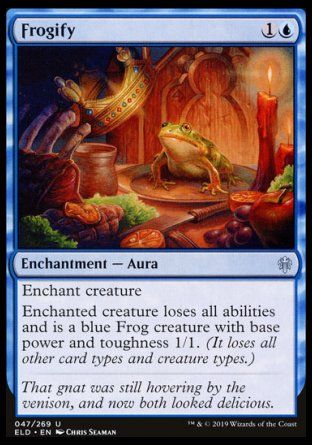 Frogify (Throne of Eldraine) Trading Card