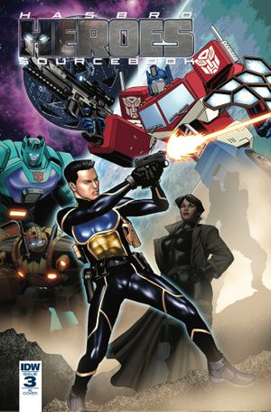 Hasbro Heroes Sourcebook #3 (10 Copy Cover)