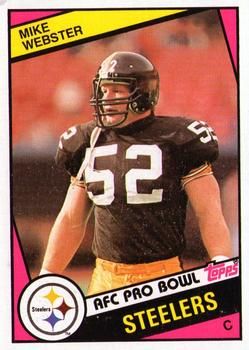 Mike Webster 1984 Topps #171 Sports Card