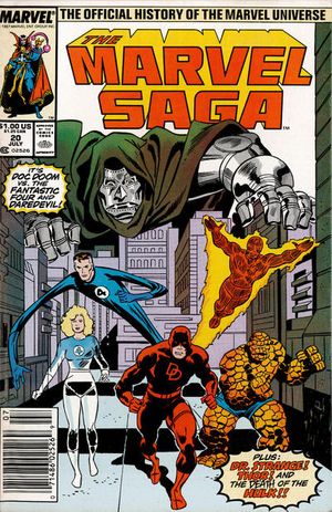 Marvel Saga, The #20 (Newsstand Edition)