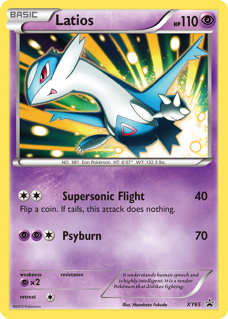 Latios (XY65) - XY Black Star Promos Pokémon Card