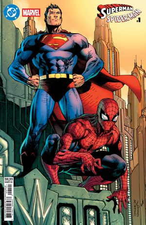 DC / Marvel: Superman / Spider-Man #1 (Cvr B Jim Lee Card Stock