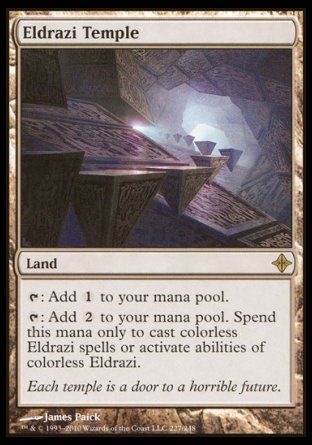 Eldrazi Temple (Rise of the Eldrazi) Trading Card