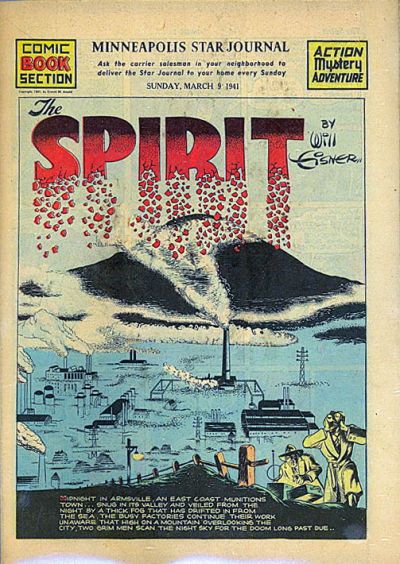 Spirit Section #3/9/1941 Comic