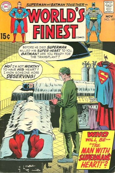World's Finest Comics #189 Comic