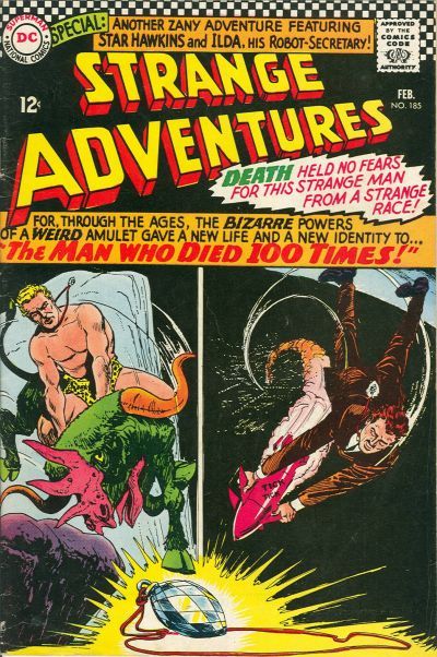 Strange Adventures #185 Comic