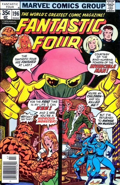 Fantastic Four #196 Comic