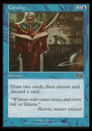 Catalog (Urza's Saga) Trading Card