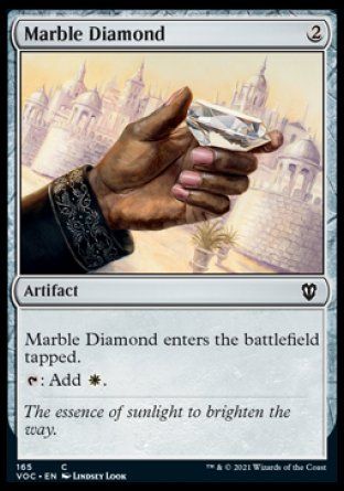 Marble Diamond (Innistrad Crimson Vow Commander Decks) Trading Card