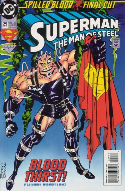 Superman: The Man of Steel #29 Comic