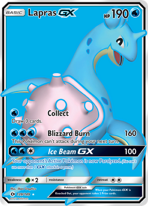 Lapras GX (139/149) - Sun & Moon